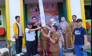 Walikota Bersama Kakankemenag Kota Palu Launching Gerakan Aksi Bergizi di MTs Negeri 2 Kota Palu